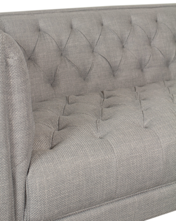 Lounge Sofa Troia Dreisitzer Light Grey ...
